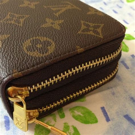 louis vuitton double zippy wallet authentic|louis vuitton wallet zipper pull.